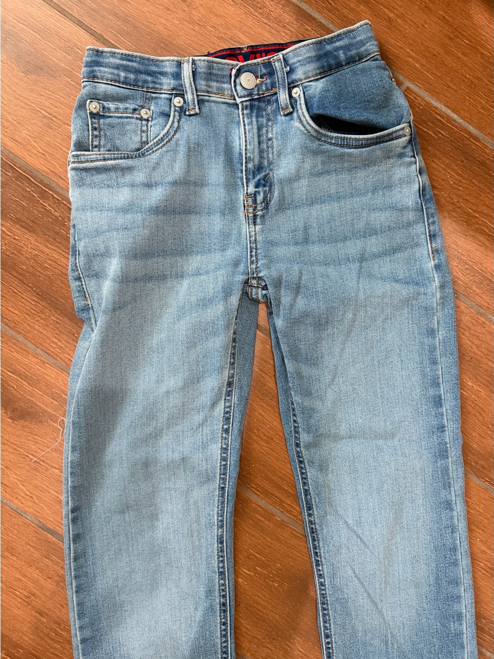 Youth Levi’s  Light Blue Denim Jeans - Classic Straight Fit
